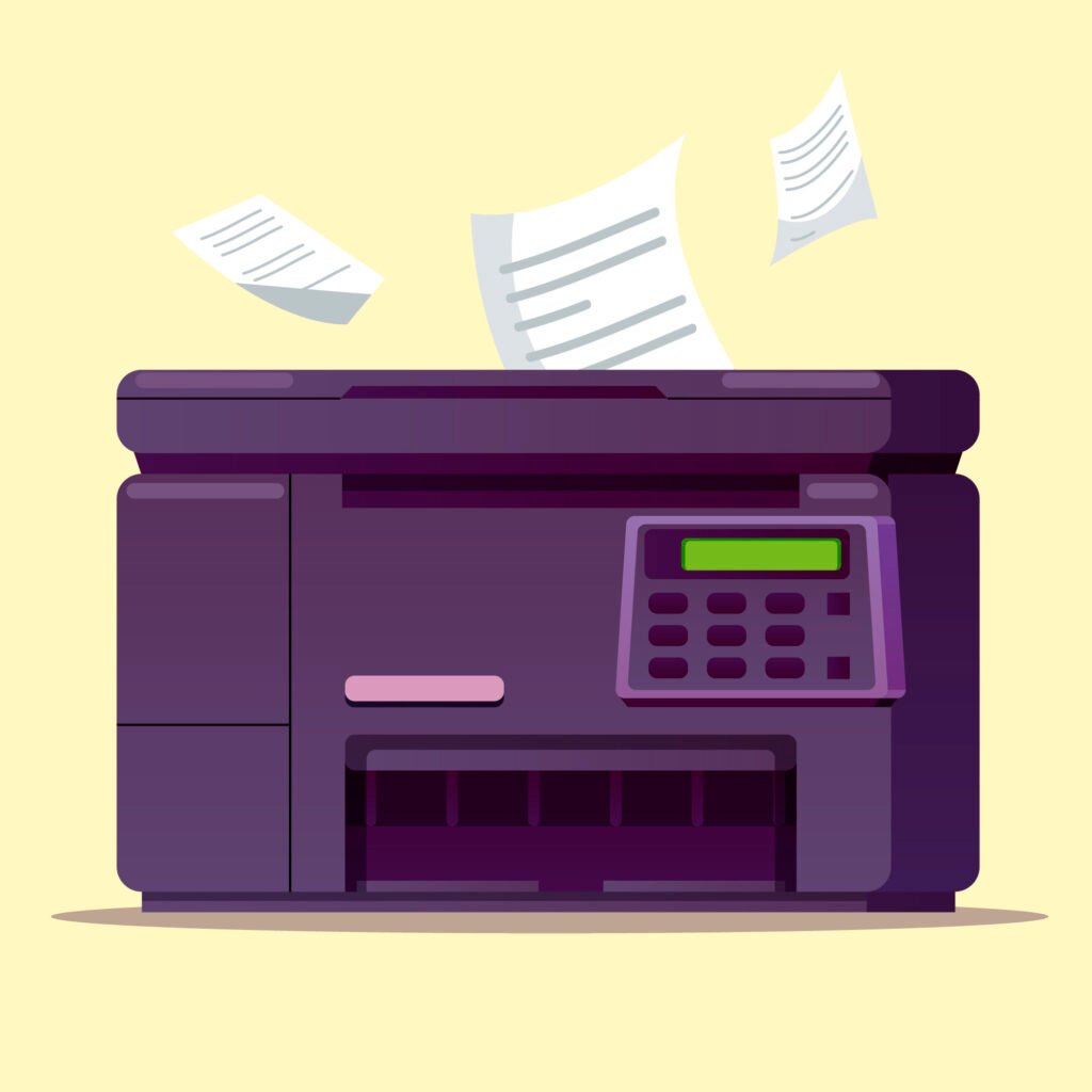 Printer illustration